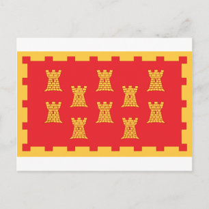 Cartão Postal Bandeira do Condado de Greater Manchester