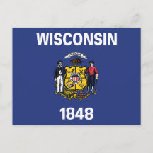 Bandeira do Estado de Wisconsin Marinheiro Mineiro