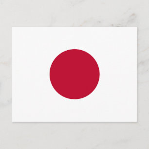 Cartão Postal Bandeira do Japão