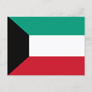 Cartão Postal Bandeira do Kuwait