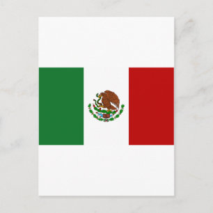 Cartão Postal Bandeira do México