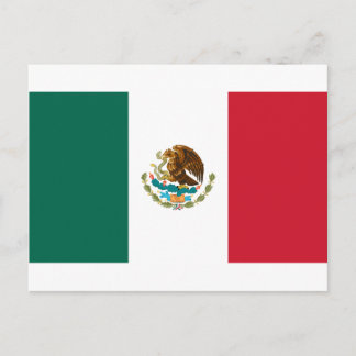 Cartão Postal Bandeira do México