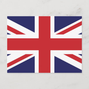 Cartão Postal Bandeira do Reino Unido
