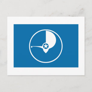 Cartão Postal Bandeira do Yap