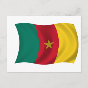 Cartão Postal Bandeira dos Camarões