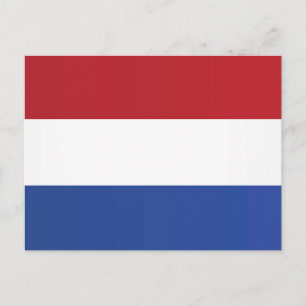Cartão Postal Bandeira dos Países Baixos