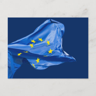 Cartão Postal bandeira europeia