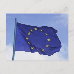 Cartão Postal Bandeira Europeia RF)