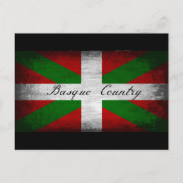 Cartão Postal Bandeira Falsa do País Basco