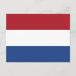 Cartão Postal Bandeira Holandesa