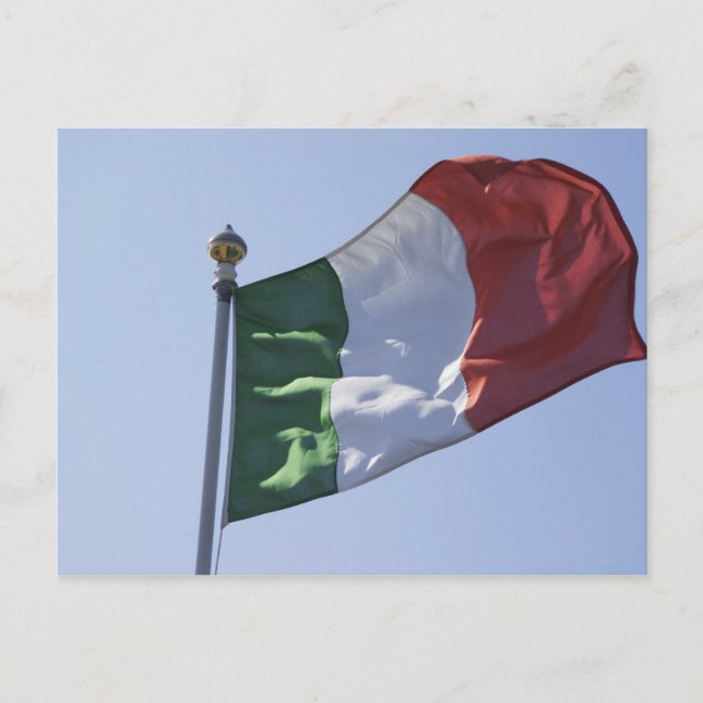 Cartão Postal Bandeira Irlandesa (Frente)