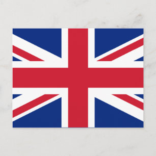 Cartão Postal Bandeira Nacional do Reino Unido