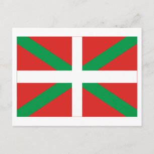 Cartão Postal Bandeira País Vasco (Euskadi)