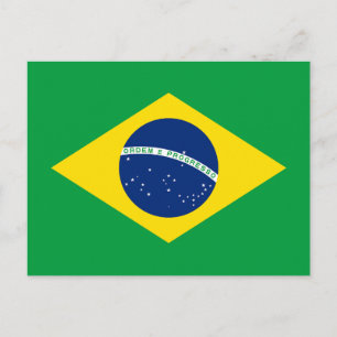 Cartão Postal Bandeira Patriótica do Brasil
