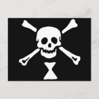 Bandeira pirata autêntica de Emanuel Wynne