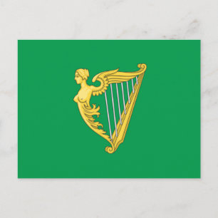 Cartão Postal Bandeira Republicana Irlandesa