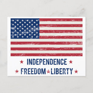 Cartão Postal Bandeira vintage