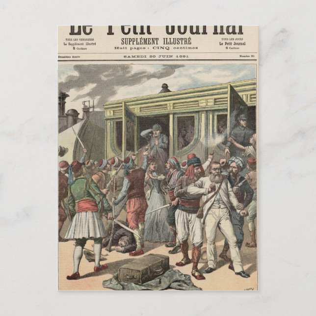 Cartão Postal Bandidos no Oriente (Frente)
