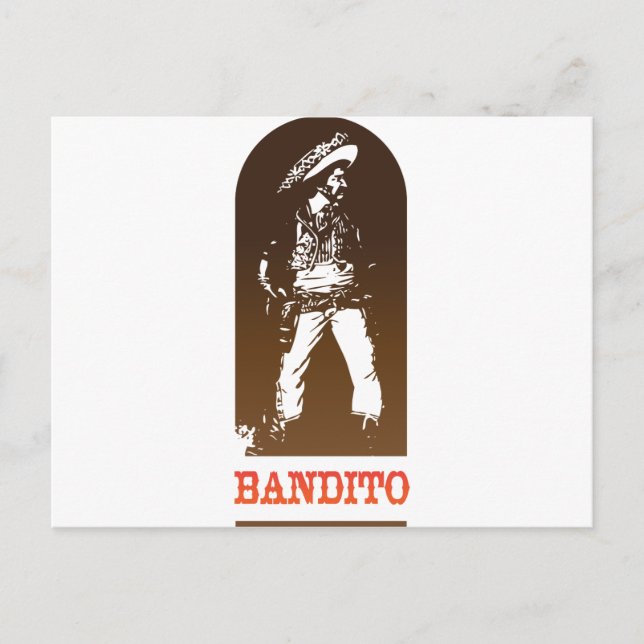 Cartão Postal bandito (Frente)