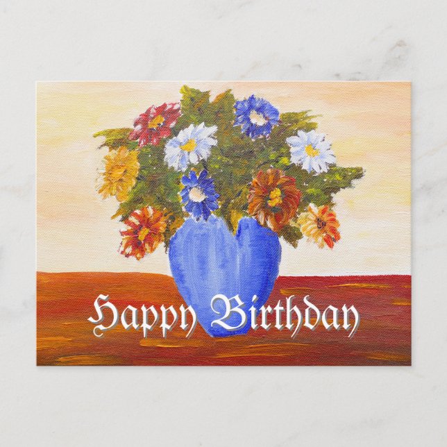 Cartão Postal Bando de Flores (Frente)