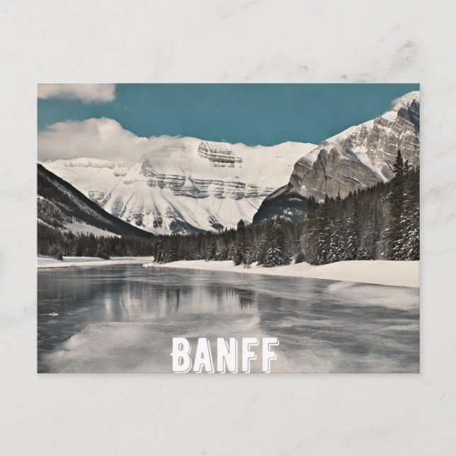 Cartão Postal Banff (Frente)