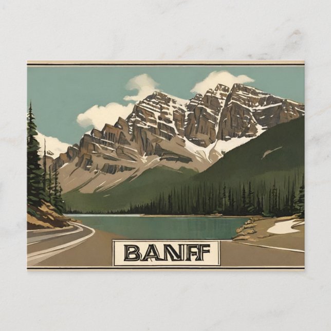 Cartão Postal Banff (4) (Frente)