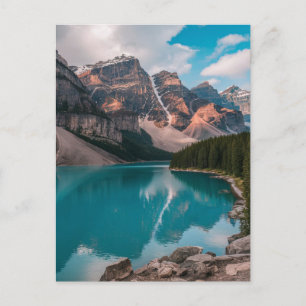 Cartão Postal Banff National Park Canada Viagem Nature