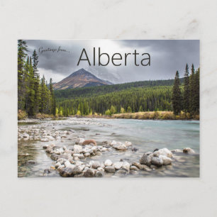 Cartão Postal Banff National Park em Alberta Canadá