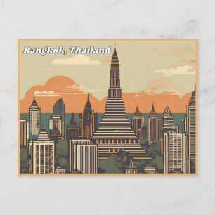 Cartão Postal Bangkok Tailândia