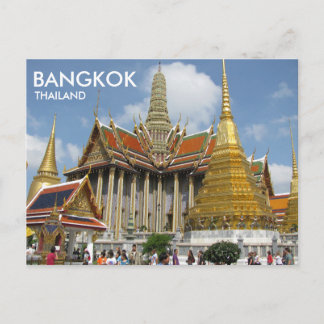 Cartão Postal Bangkok Tailândia Que Phra Kaew Emerald Buddha