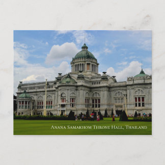 Cartão Postal Bangkok Tailândia Viagem Ananta Samakhom Trono