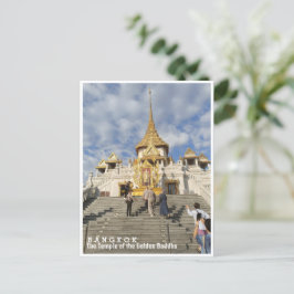 Cartão Postal Bangkok, Templo do Buda Ouro, Tailândia