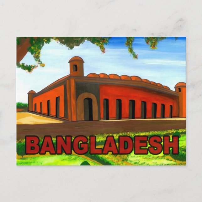 Cartão Postal Bangladesh (Frente)