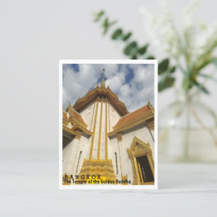 Cartão Postal Banguecoque, Templo do Buda de Ouro, Tailândia