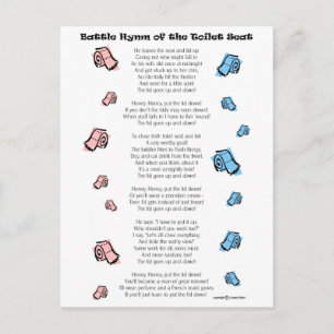 Cartão Postal Banheiro