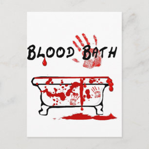 Cartão Postal Banho de sangue