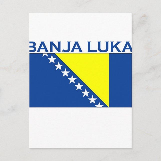 Cartão Postal Banja Luka (Frente)