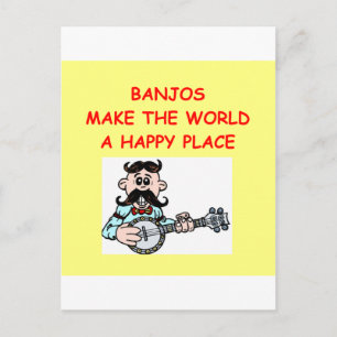 Cartão Postal banjos