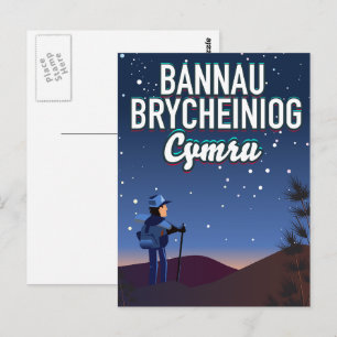 Cartão Postal Bannau Brycheiniog Cymru