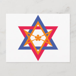 Cartão Postal Banner Elêmico Do Leste