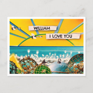 CARTÃO POSTAL BANNER SUNSHINE