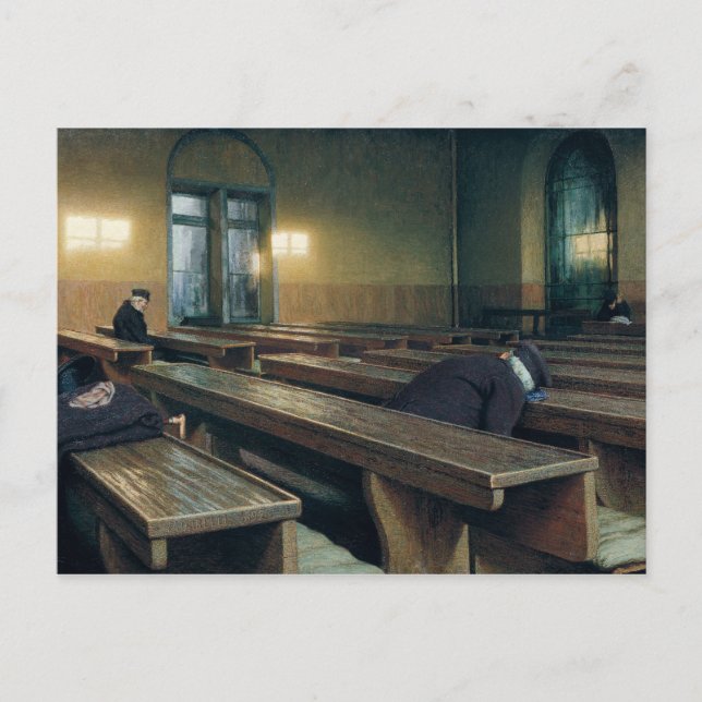 Cartão Postal Banquete no Pio Albergo Trivulzio, 1892 (Frente)