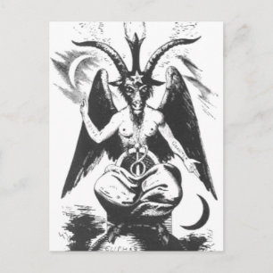 Cartão Postal Baphomet