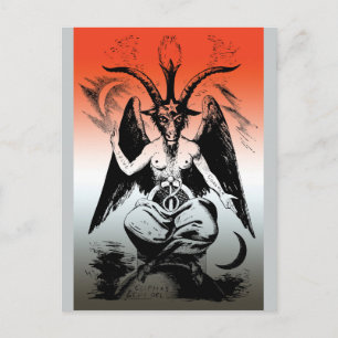 Cartão Postal Baphomet