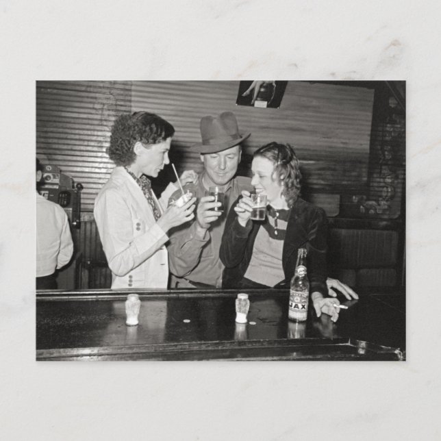 Cartão Postal Bar da Louisiana, 1938 (Frente)