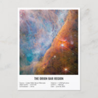 Bar de constelação de James Webb Orion (Imagem NIR