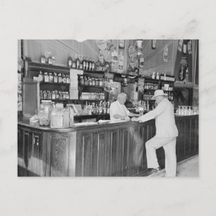 Cartão Postal Bar de Nova Orleans, 1938