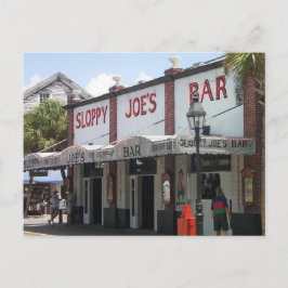 Cartão Postal Bar de Sloppy Joe