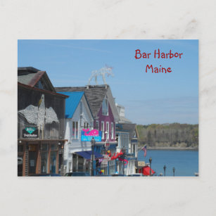 Cartão Postal Bar Harbour, Maine
