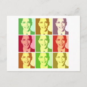 Cartão Postal Barack Obama 